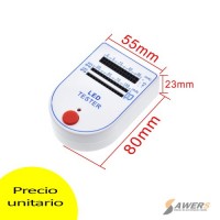 Probador de Led (LED Tester) de 2 a 150mA Probador de Led (LED Tester) de 2 a 150mA