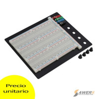 Mega Protoboard ZY-206 2390 puntos Mega Protoboard ZY-206 2390 puntos