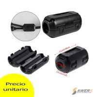 Filtro supresor EMI de ferrita tipo anillo 5mm Filtro supresor EMI de ferrita tipo anillo 5mm