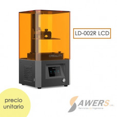 Impresora 3D Resina LD-002R  2560*1440px 120*65*120mm