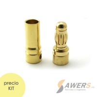 Kit Banana M-H para RC 3.5mm Kit Banana M-H para RC 3.5mm