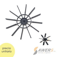 1x Rueda tipo Paleta (Barco bricolaje) 1x Rueda tipo Paleta (Barco bricolaje)