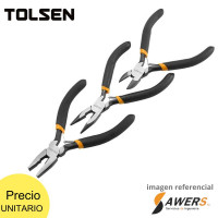 Juego de 3 mini alicates, mangos de PVC, Tolsen Juego de 3 mini alicates, mangos de PVC, Tolsen