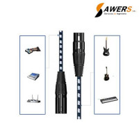 Cable reforzado de Micrófono XLR Macho - Hembra Cable reforzado de Micrófono XLR Macho - Hembra