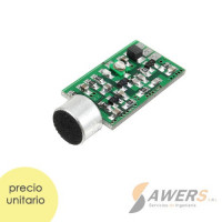 Transmisor FM Mini con microfono espia Transmisor FM Mini con microfono espia