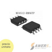 M24512 Memoria EEPROM 512Kb 900ns I2C smd M24512 Memoria EEPROM 512Kb 900ns I2C smd