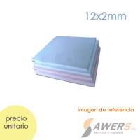 Pad Aislante Termico 12x2mm 2UUL Pad Aislante Termico 12x2mm 2UUL