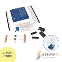 Cubo de Led 4x4x4 74HC595 (Kit para soldar) Cubo de Led 4x4x4 74HC595 (Kit para soldar)