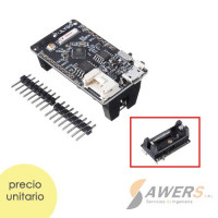 TTGO T-OI ESP8266EX Mini D1 con Portabteria 16340 TTGO T-OI ESP8266EX Mini D1 con Portabteria 16340