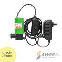 Bomba de Agua sumergible 7L/min 12V 30W 10Mts Bomba de Agua sumergible 7L/min 12V 30W 10Mts