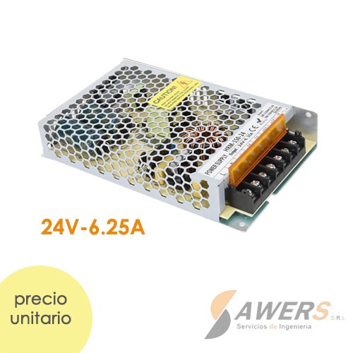 Fuente Switching 24V-6.25A-150W 220VAC