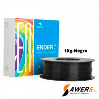 Filamento Ender-PLA+ Negro 1.75mm - 1Kg