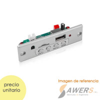Reproductor MP3 Bluetooth/MicroSD/USB/FM Stereo 2X3W Reproductor MP3 Bluetooth/MicroSD/USB/FM Stereo 2X3W