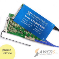 BMS Proteccion Li-ion 17S 60V-30A BMS Proteccion Li-ion 17S 60V-30A