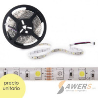 Tira LED RGBW 5050 5Mts 60L/m 12V exterior Tira LED RGBW 5050 5Mts 60L/m 12V exterior