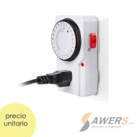 Temporizador Mecanico TU-22A Enchufe 110VAC Temporizador Mecanico TU-22A Enchufe 110VAC