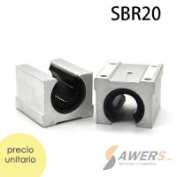 SBR20UU Cojinete Lineal Abierto SBR20UU Cojinete Lineal Abierto