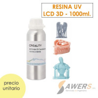 Resina Fotosensible UV 405nm - 1000ml Standard Resina Fotosensible UV 405nm - 1000ml Standard