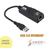 Adaptador USB 3.0 a RJ45 Ethernet Adaptador USB 3.0 a RJ45 Ethernet