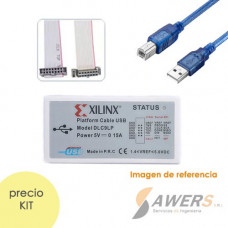 Programador XILINX FPGA/CPLD JTAG USB