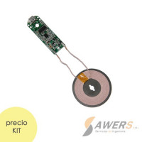 Modulo de Carga Inalambrica Qi 5V 1A v2.0 Modulo de Carga Inalambrica Qi 5V 1A v2.0