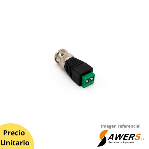 Adaptador CCTV BNC Coaxial Balun
