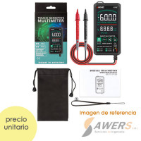 ANENG 618C Smart Multimetro Touch AC-DC 750V 10Mhz ANENG 618C Smart Multimetro Touch AC-DC 750V 10Mhz
