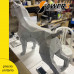 Perro Guardian - Escultura Craft Metalica 95x68cm