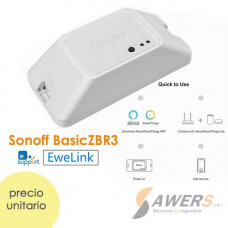 Sonoff Basic ZBR3 Zigbee smart swithc 220V-10A compatible Alexa