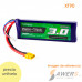 Bateria LiPo 11.1V 3000mAh 3S 70C Turnigy Nano Tech