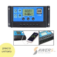 Controlador de Carga Solar PWM 12/24V-30A Controlador de Carga Solar PWM 12/24V-30A