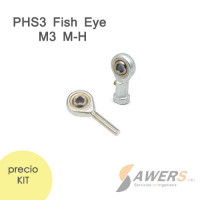 Cojinete de extremo PHS3 Fish Eye M3 Cojinete de extremo PHS3 Fish Eye M3