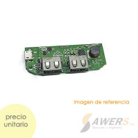 Modulo de Carga PowerBank Dual USB Modulo de Carga PowerBank Dual USB