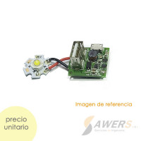 Modulo de Carga PowerBank 18650 con Lampara Modulo de Carga PowerBank 18650 con Lampara