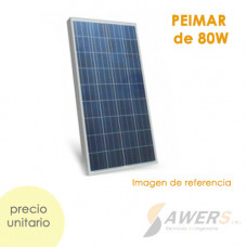 Panel Solar 80W OS80P 930*674*35mm  Policristalino