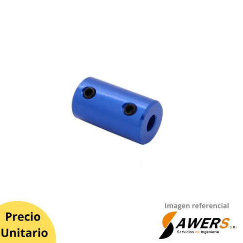 Acople Rigido Aluminio D14xL25