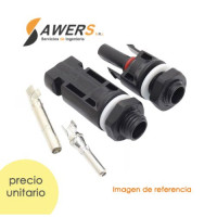 Conector MC4 30A para Panel Solar  M-H