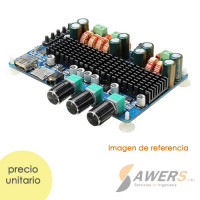 TPA3116 Subwoofer Amplificador Bluetooth Stereo 2.1 2x50W TPA3116 Subwoofer Amplificador Bluetooth Stereo 2.1 2x50W