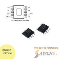 TD2778 Buck converter sincrono 32V-2.4A 200KHz TD2778 Buck converter sincrono 32V-2.4A 200KHz
