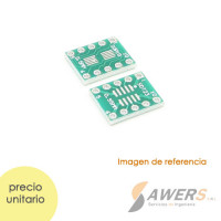 Zocalo PCB DIP10 a SOP10/SOT23 Zocalo PCB DIP10 a SOP10/SOT23