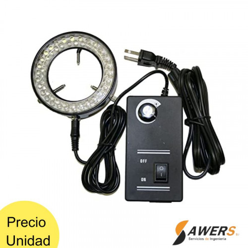 Lampara de Microscopio 10W 220V (Anillo-56 LED)