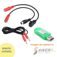 kit de cables de Simulacion de Vuelo 8 en1 RC-USB kit de cables de Simulacion de Vuelo 8 en1 RC-USB