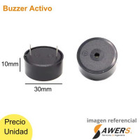 Buzzer Activo 23mm 5-24V 85dB Buzzer Activo 23mm 5-24V 85dB