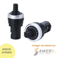 Potenciometro industrial LA42DWQ-22 1/5/10/20/100Kohm IP65 22mm Potenciometro industrial LA42DWQ-22 1/5/10/20/100Kohm IP65 22mm