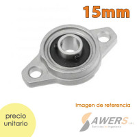 Chumacera Horizontal cojinete 15mm KFL002 Chumacera Horizontal cojinete 15mm KFL002
