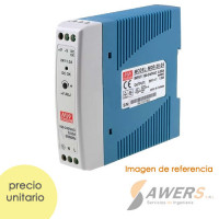 Fuente de Alimentacion DIN MDR-20-24 220V 24V-1.0A Fuente de Alimentacion DIN MDR-20-24 220V 24V-1.0A