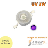 Led UV 3W 395nm 0.7A smd Led UV 3W 395nm 0.7A smd