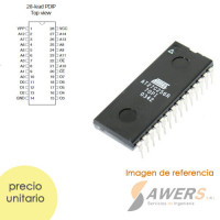 AT27C256R Memoria EPROM 256Kb 70ns DIP-28 AT27C256R Memoria EPROM 256Kb 70ns DIP-28