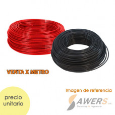 Cable Flexible siliconado AWG22 3A 1Mts