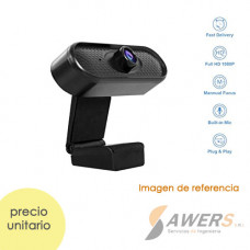 Webcam 1080p HD USB con Microfono